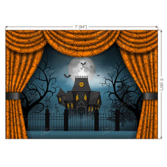 LB0398 Halloween Theme Backdrop