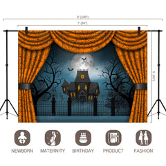 LB0398 Halloween Theme Backdrop