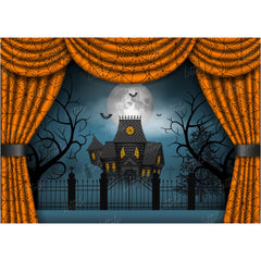 LB0398 Halloween Theme Backdrop