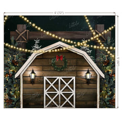 LB0400 Christmas Theme Backdrop