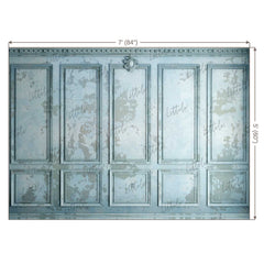 LB0401 Old Stucco Panel Classic Double Door Theme