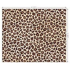 LB0403 Leopard Fur Beige Brown Texture Theme Backdrop