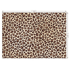 LB0403 Leopard Fur Beige Brown Texture Theme Backdrop