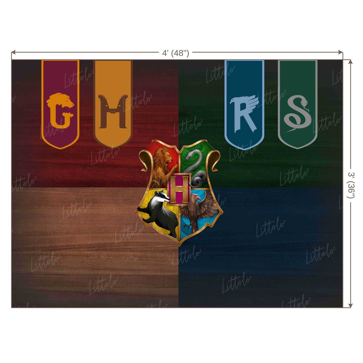 LB0404 Harry Potter Theme Backdrop