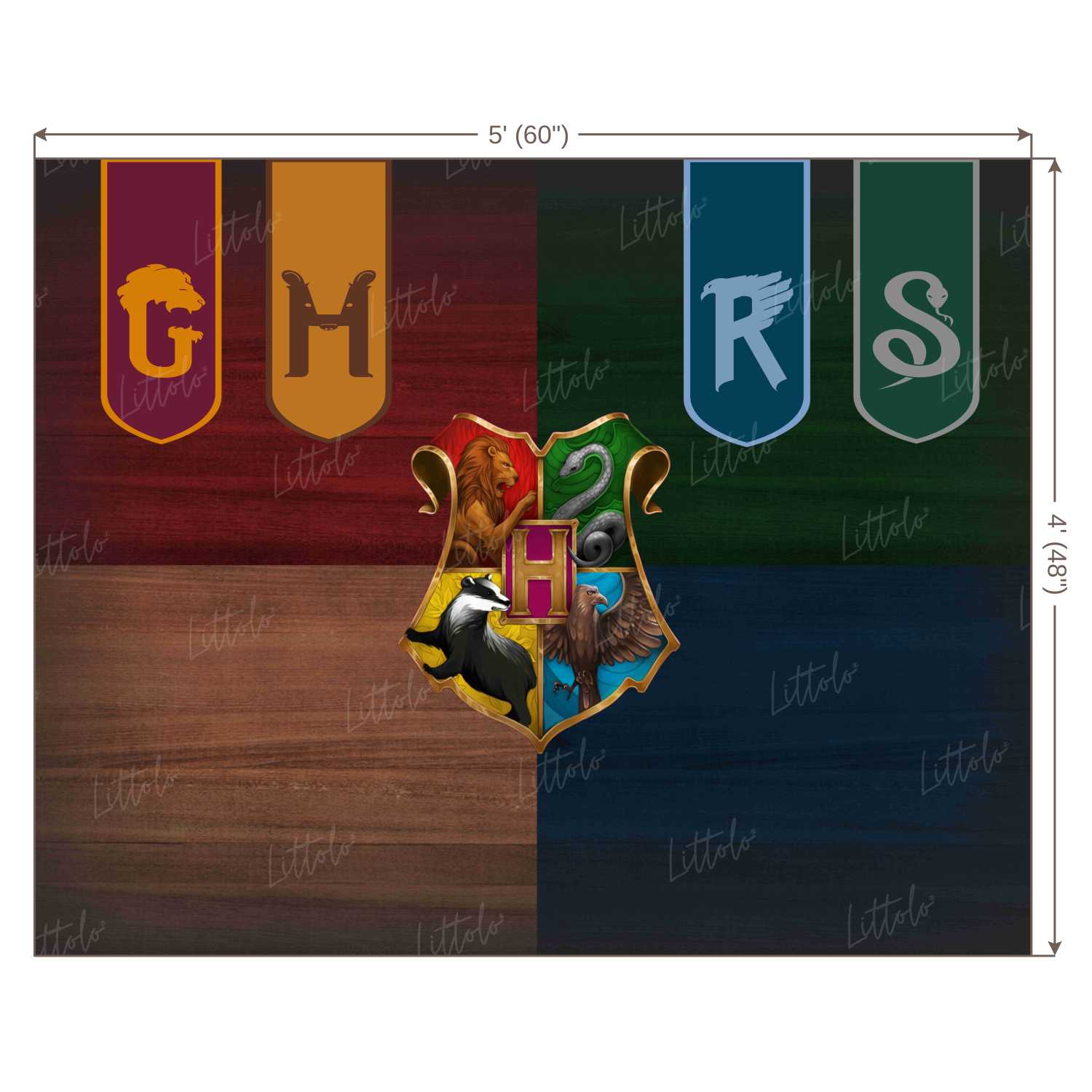 LB0404 Harry Potter Theme Backdrop