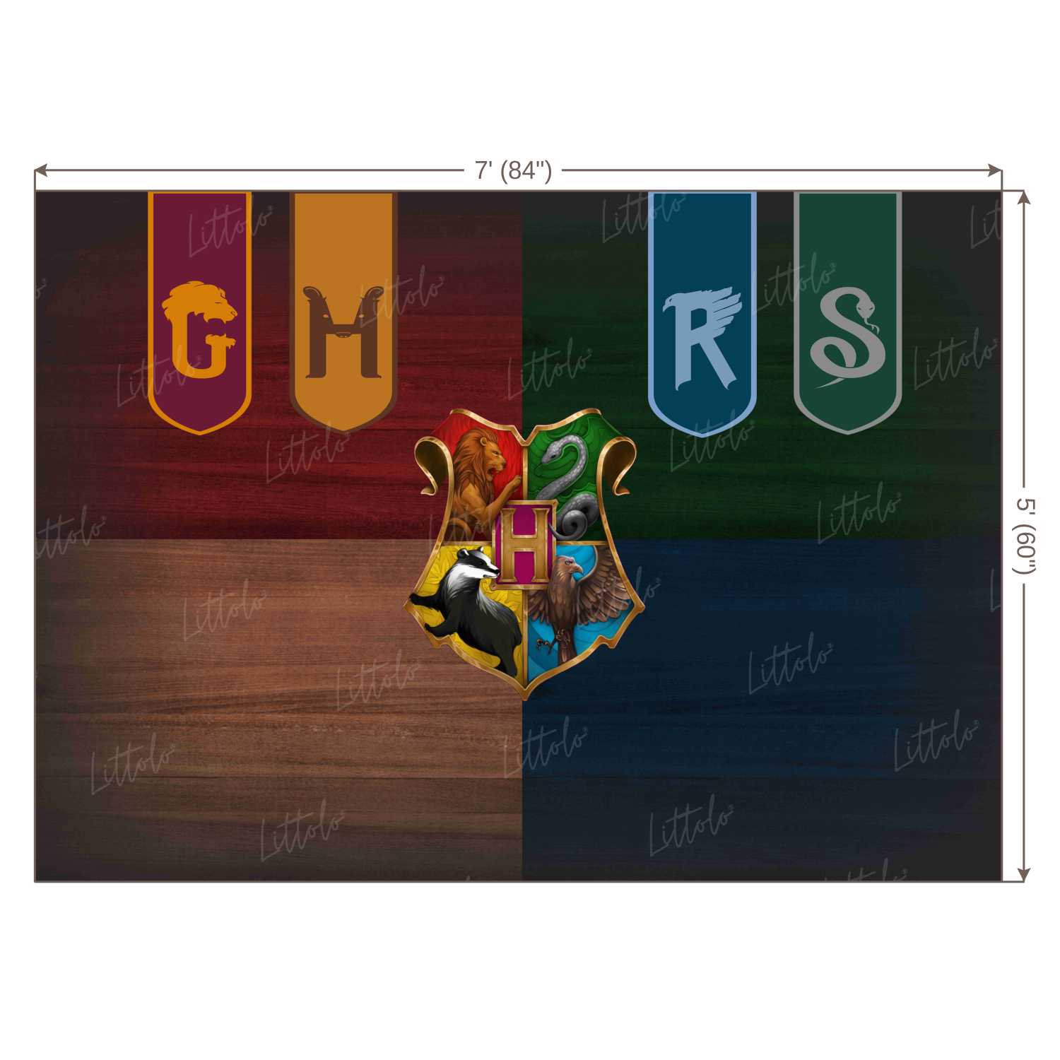 LB0404 Harry Potter Theme Backdrop