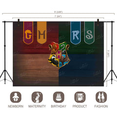 LB0404 Harry Potter Theme Backdrop