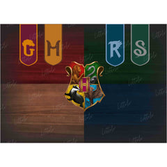 LB0404 Harry Potter Theme Backdrop