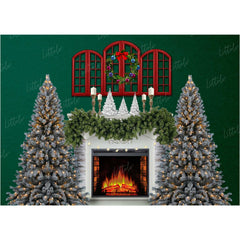 LB0410 Christmas Theme Backdrop