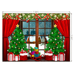 LB0411 Christmas Theme Backdrop