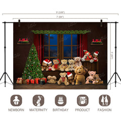 LB0412 Christmas Theme Backdrop