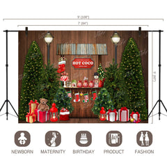 LB0413 Christmas Theme Backdrop