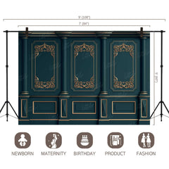 LB0416 Classic Interior Wall Theme Backdrop