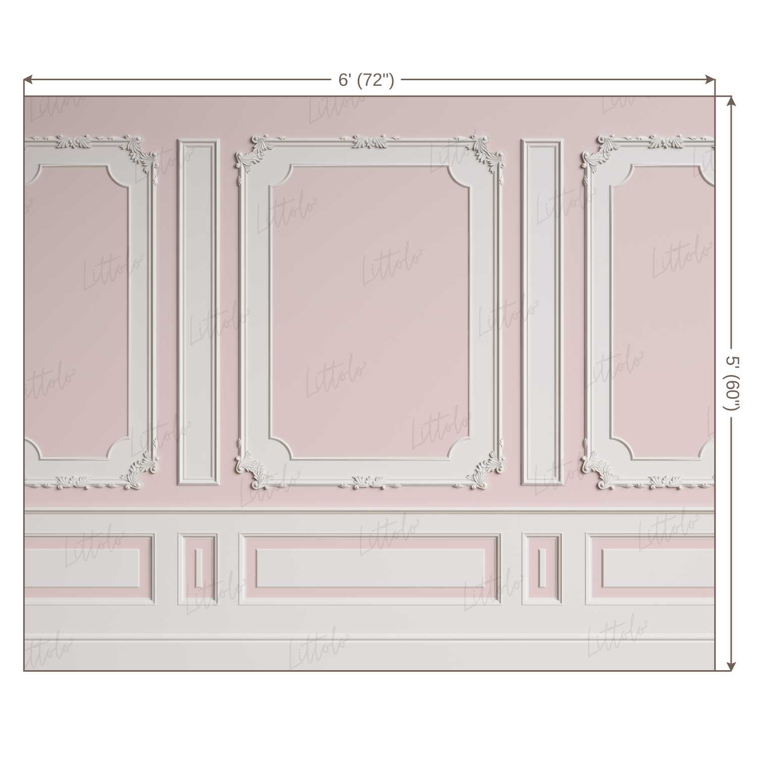 LB0419 Classic Interior Wall Theme Backdrop