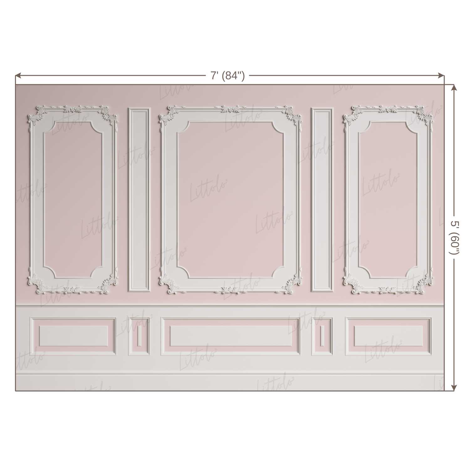 LB0419 Classic Interior Wall Theme Backdrop