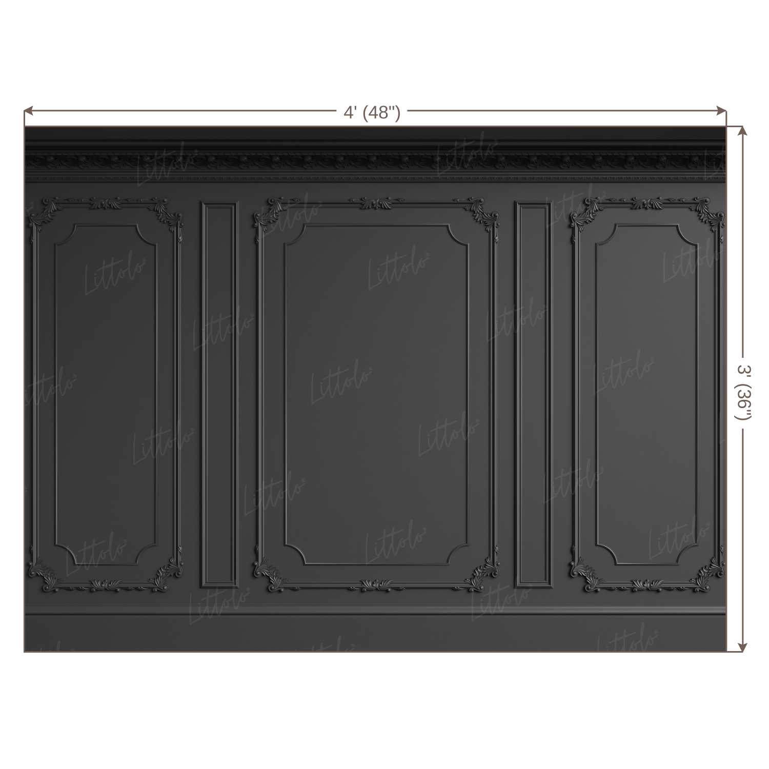 LB0421 Classic Interior Wall Theme Backdrop