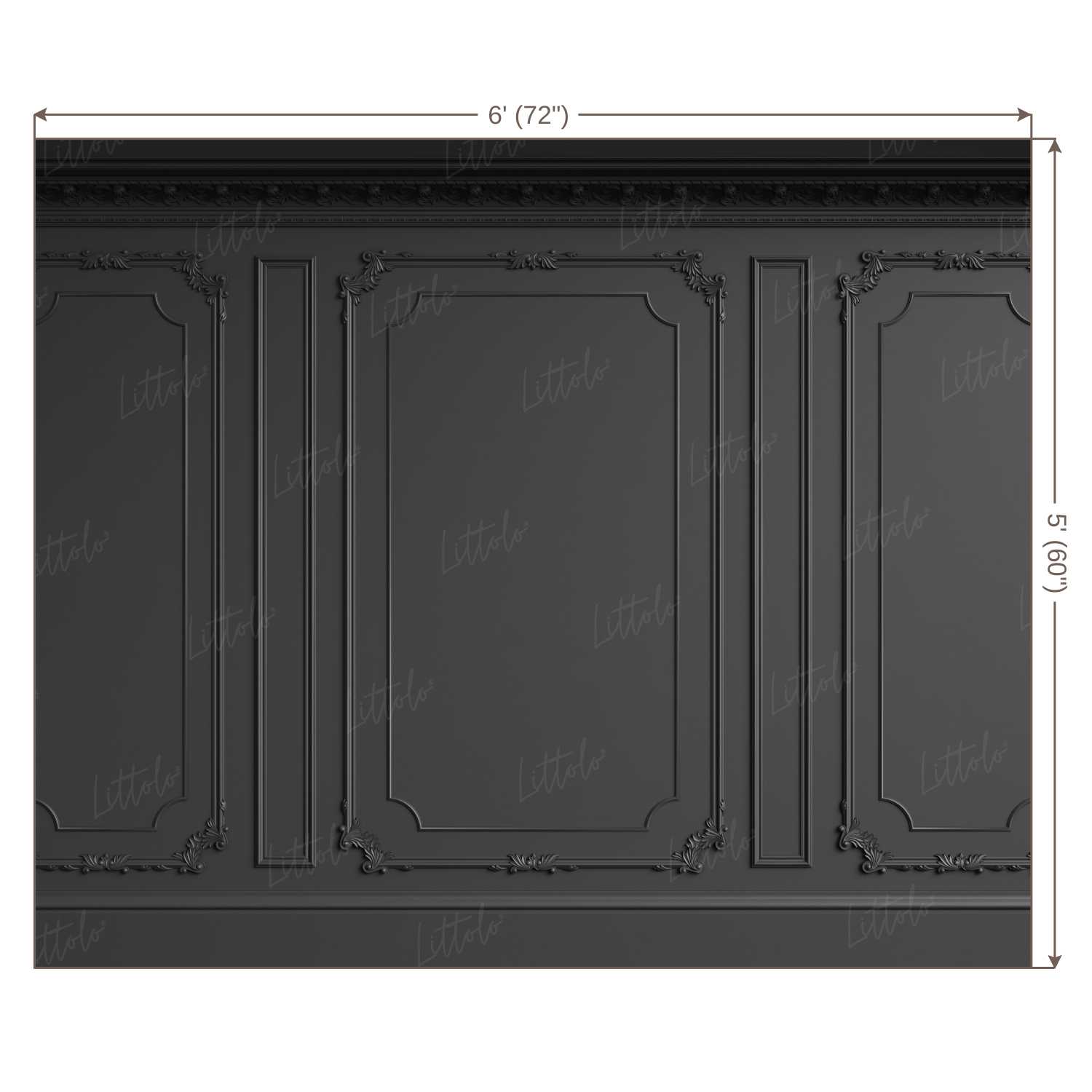 LB0421 Classic Interior Wall Theme Backdrop