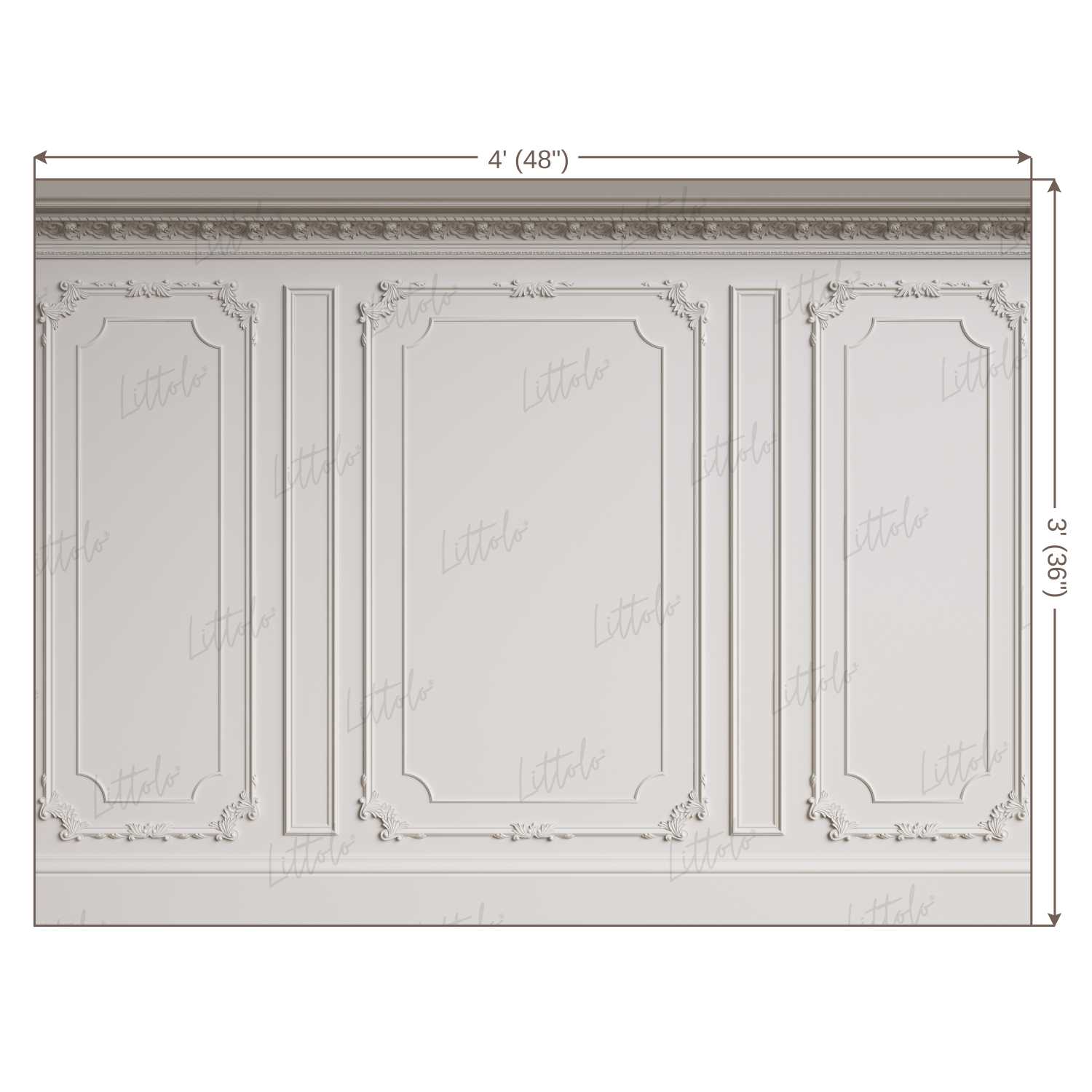 LB0422 Classic Interior Wall Theme Backdrop