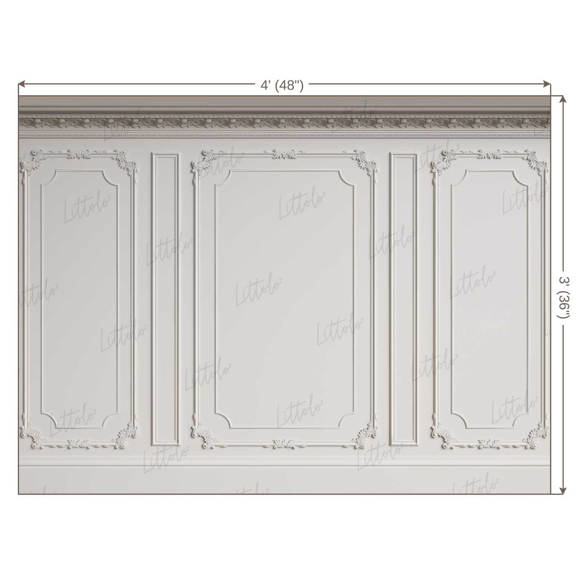 LB0422 Classic Interior Wall Theme Backdrop