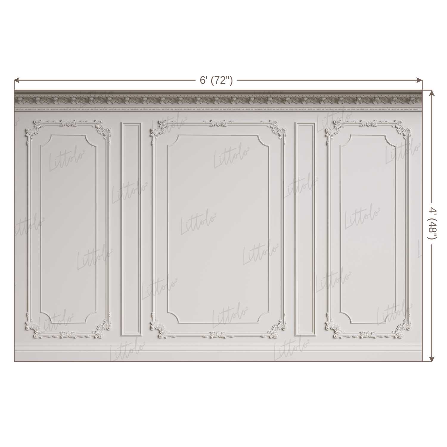 LB0422 Classic Interior Wall Theme Backdrop