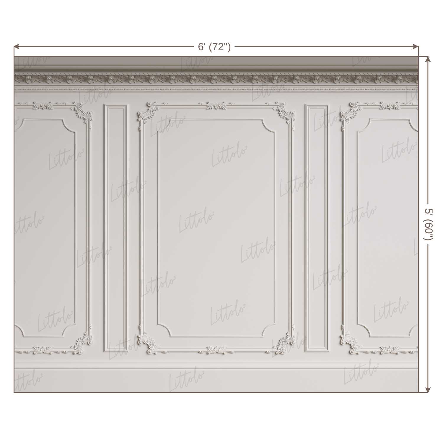 LB0422 Classic Interior Wall Theme Backdrop