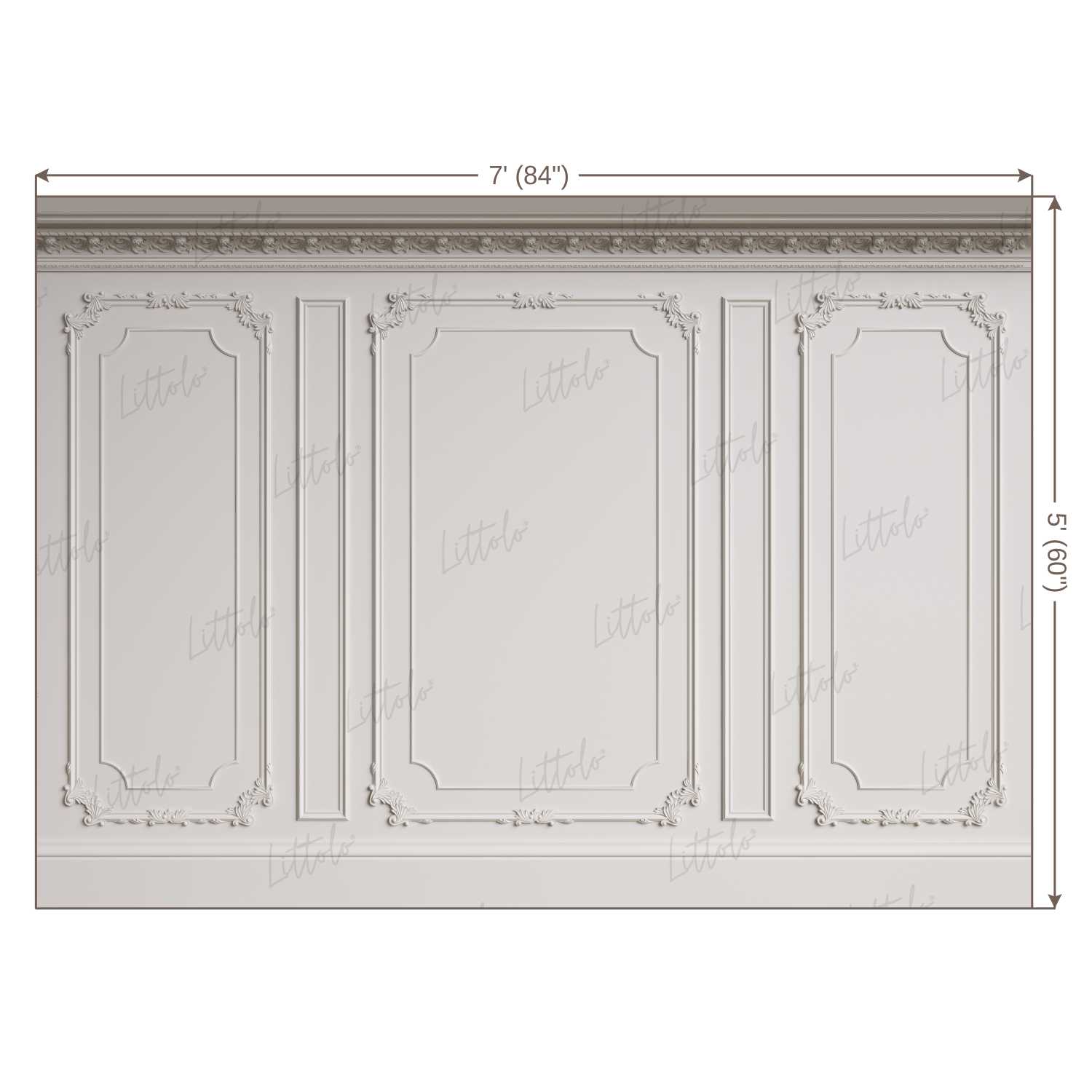 LB0422 Classic Interior Wall Theme Backdrop