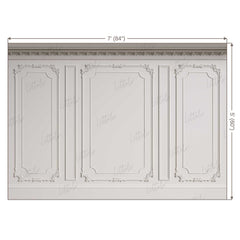 LB0422 Classic Interior Wall Theme Backdrop