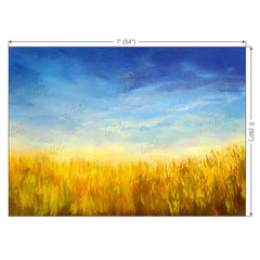 LB0423 Summer Field Theme Backdrop