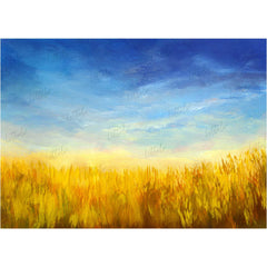 LB0423 Summer Field Theme Backdrop