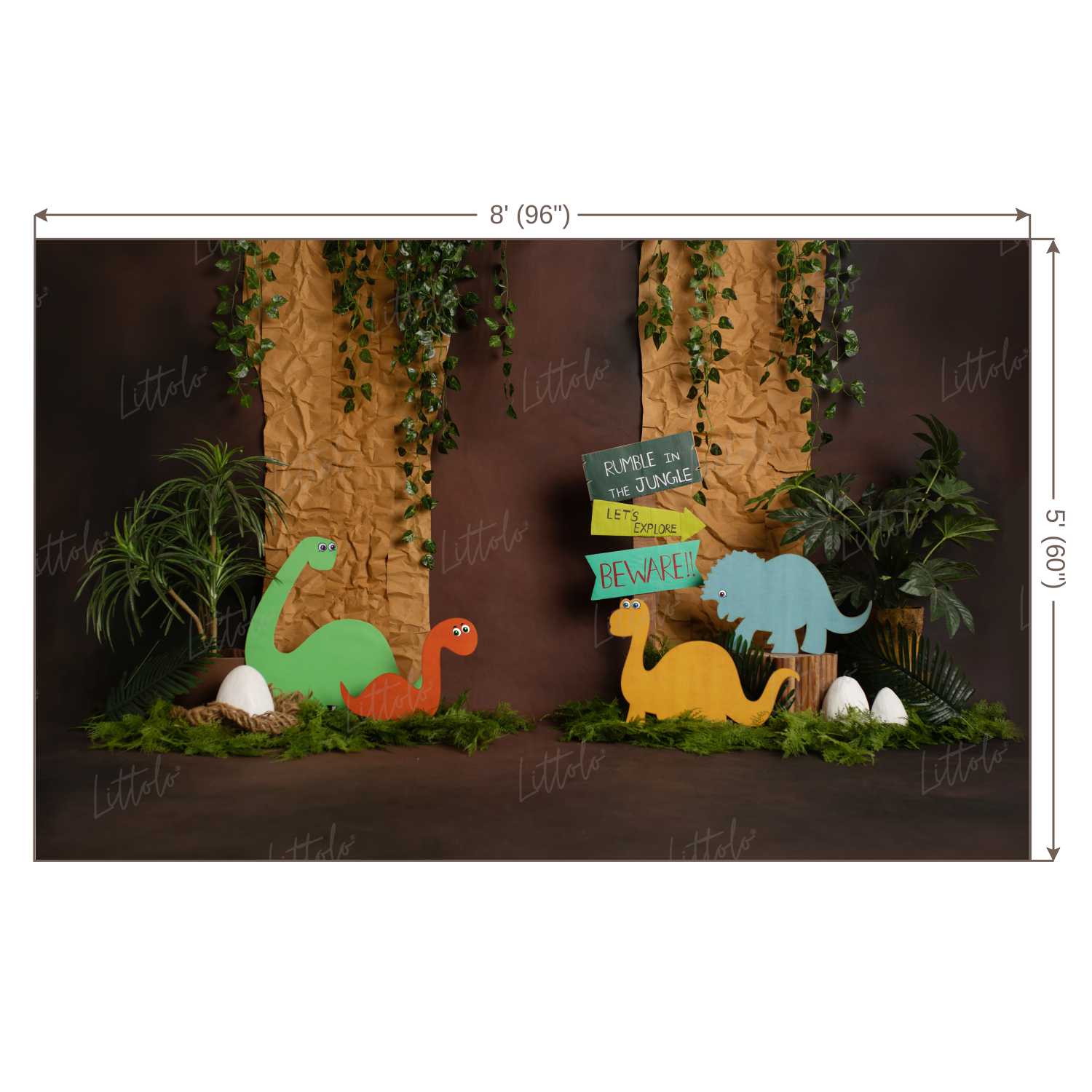 LB0430 Jungle Theme Backdrop