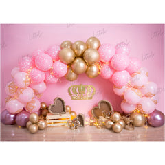 LB0441 Prince Balloon Garland Backdrop