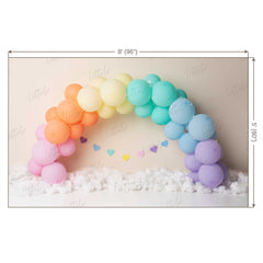 LB0450 Balloon Garland Backdrop