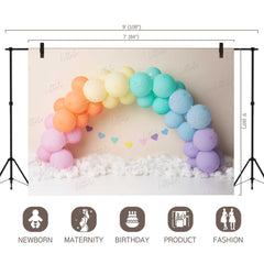 LB0450 Balloon Garland Backdrop