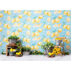 LB0457 Summer Lemon Backdrop