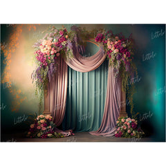 LB0500 Flower Theme Backdrop