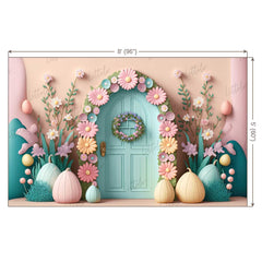 LB0506 Enchanted Doorway Backdrop