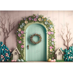 LB0507 Enchanted Doorway Backdrop