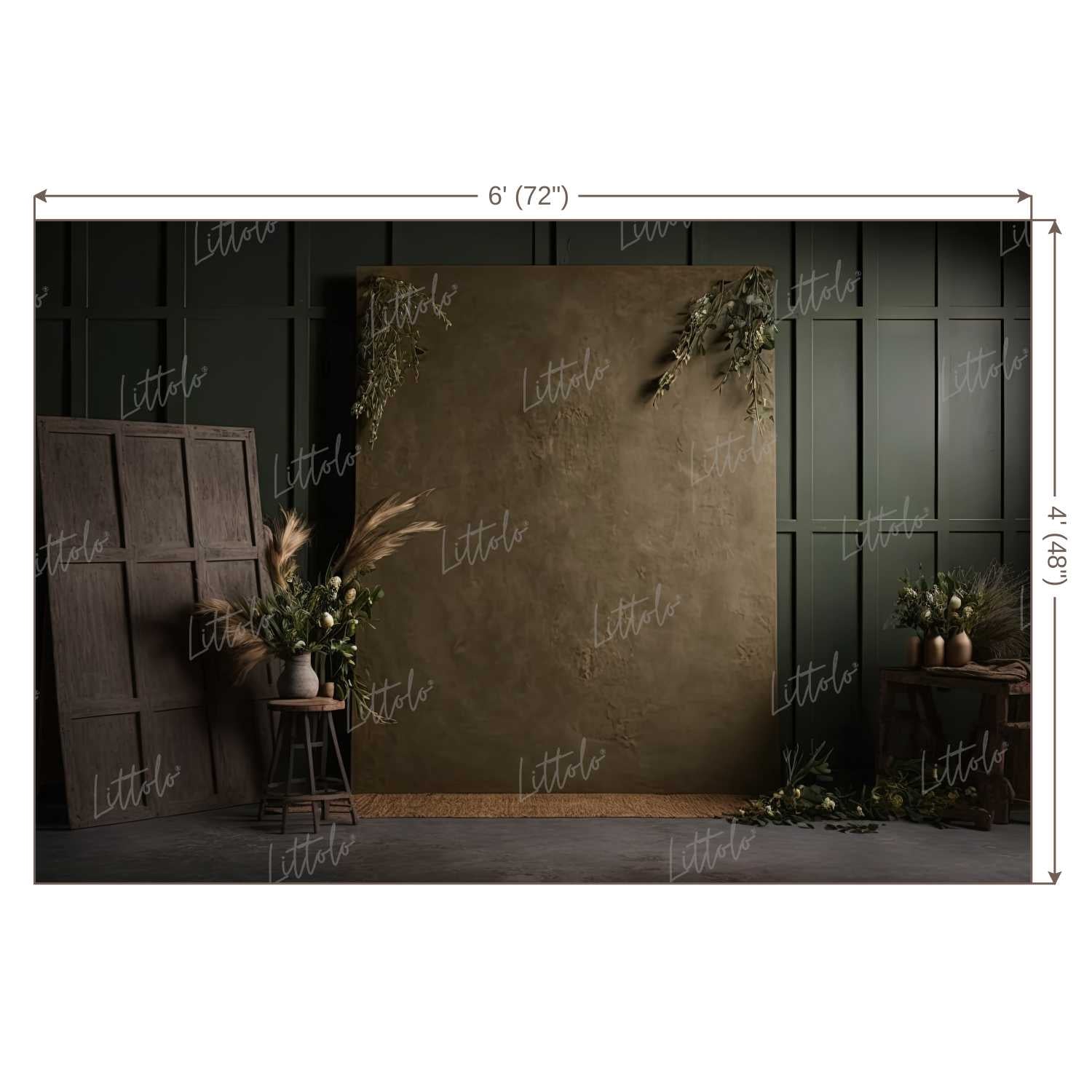 LB0525 Vintage Boho Backdrop