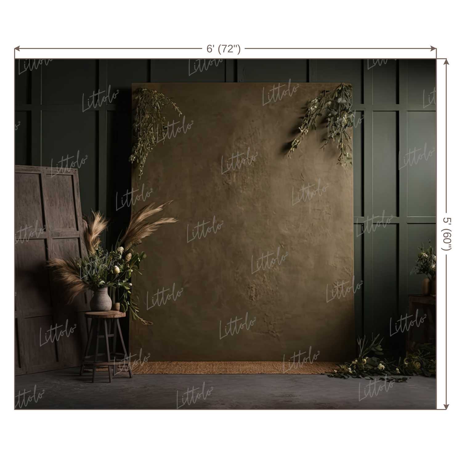 LB0525 Vintage Boho Backdrop