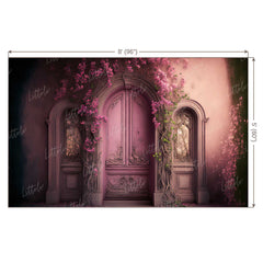 LB0546 Enchanted Doorway Backdrop