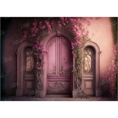 LB0546 Enchanted Doorway Backdrop