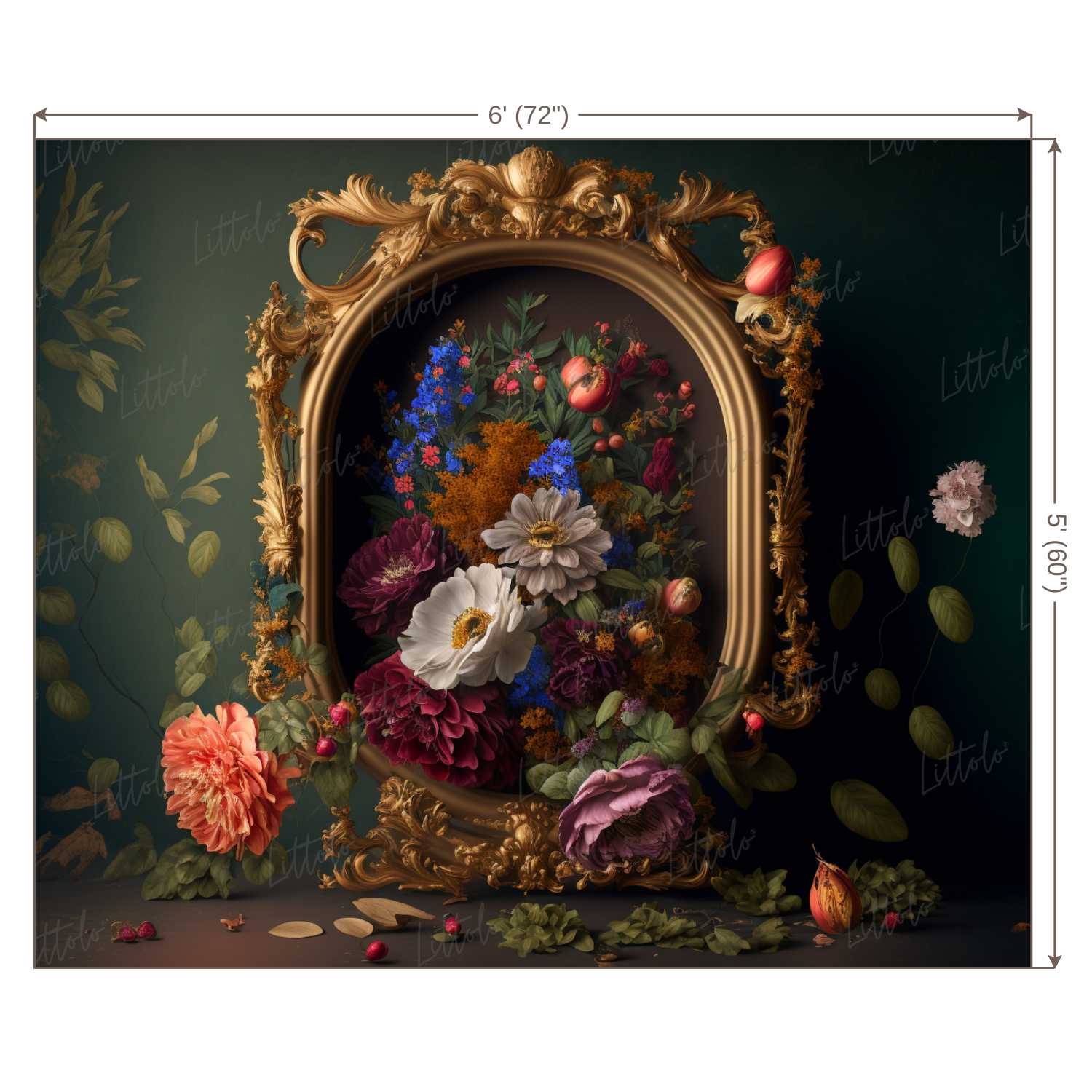 LB0549 Enchanted Mirror Backdrop