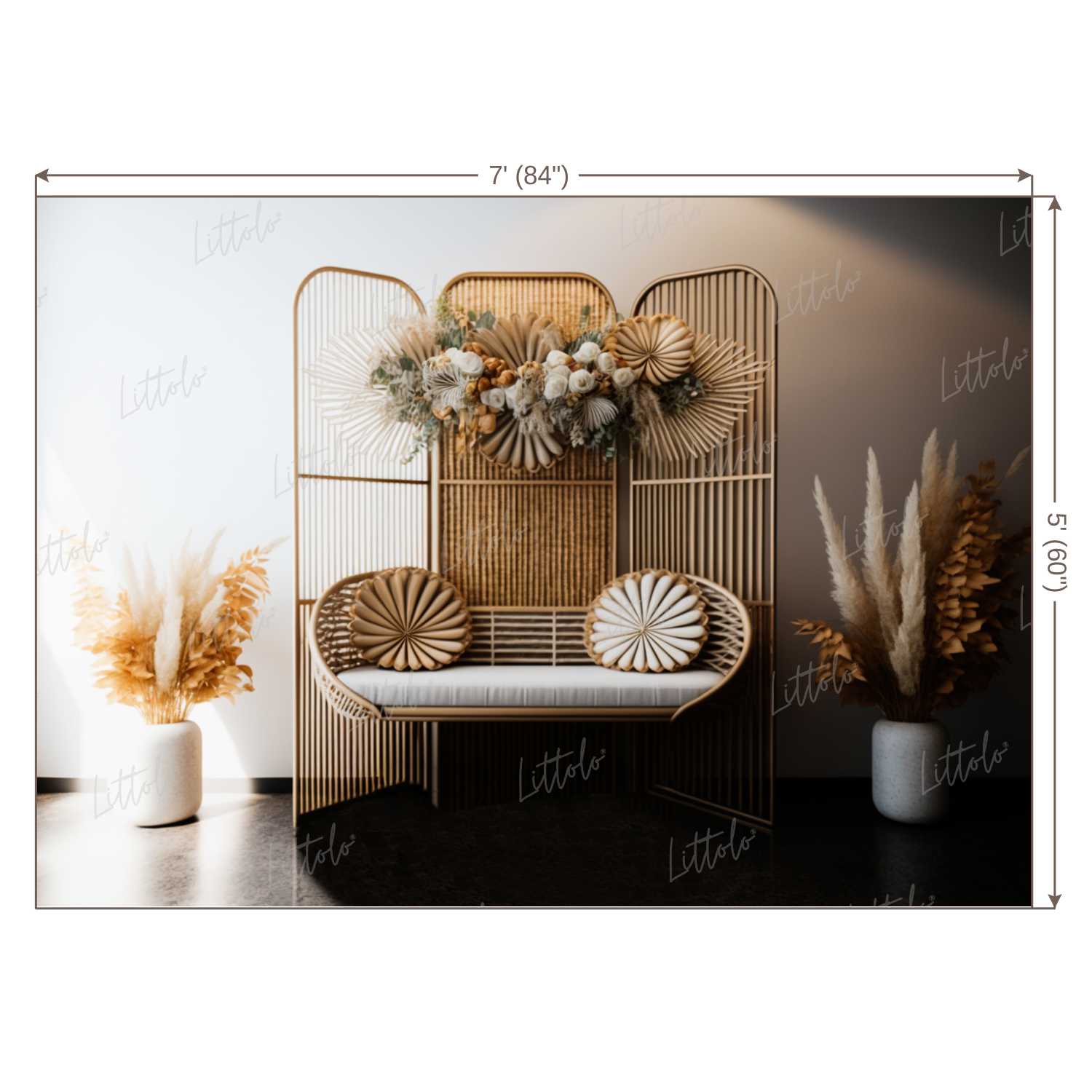 LB0558 Boho Backdrop