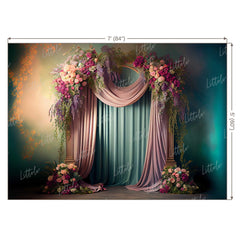 LB0500 Flower Theme Backdrop