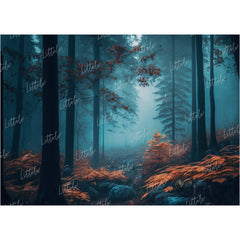 LB0578 Dark Theme Forest Backdrop