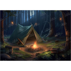 LB0589 Adventure Camping Backdrop