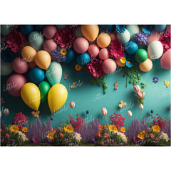 LB0608 Flowers Decor Backdrop