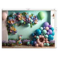 LB0611 Flowers Decor Backdrop