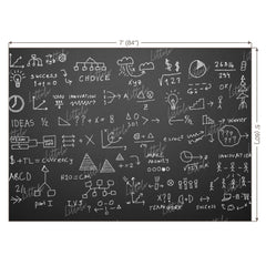 LB0614 Back to School Chalk Board Backdrop