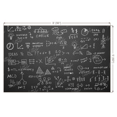 LB0614 Back to School Chalk Board Backdrop